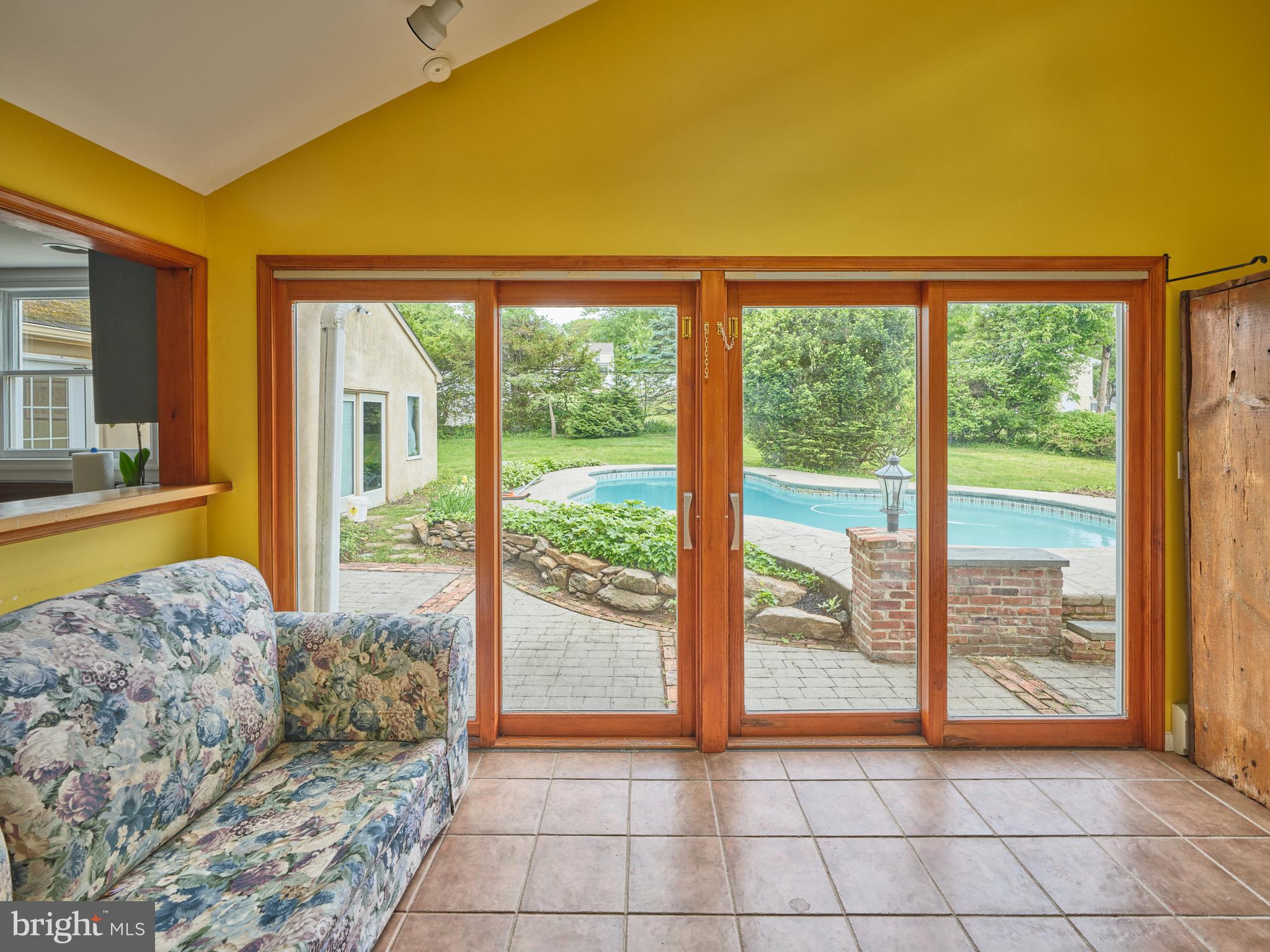 1465 Makefield Road Yardley, PA 19067 - Photo 33 of 43 Sunroom w views of pool