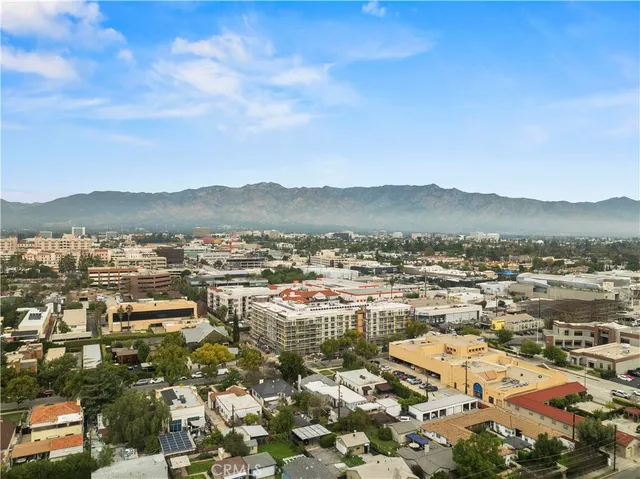 a view of a city with lake
