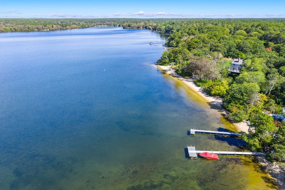 3 Stephen Hopkins Road Harwich, MA 02645 - Photo 41 of 42 an aerial view of a house with a yard