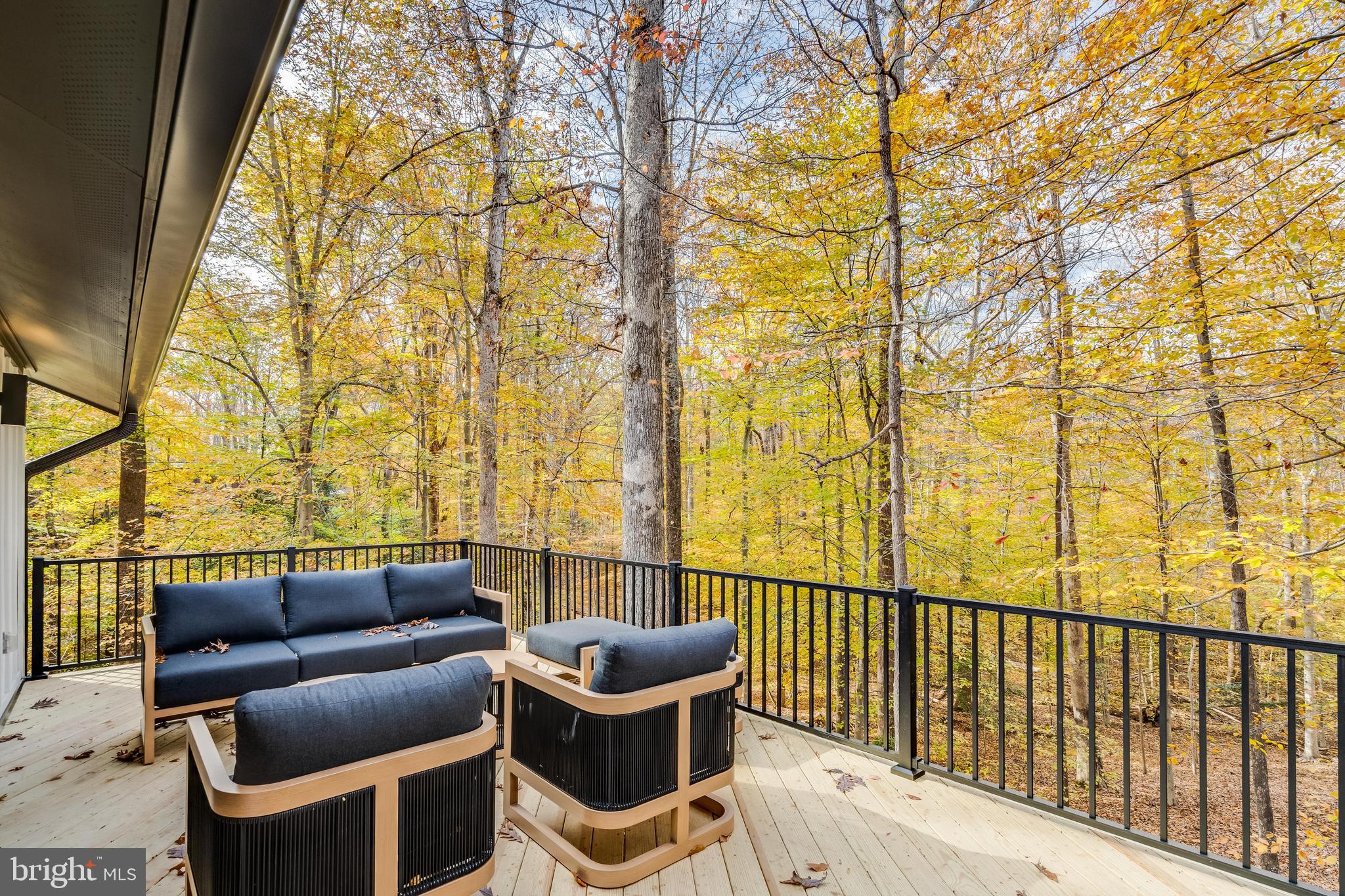 108 Interpromontory Road Great Falls, VA 22066 - Photo 55 of 108 a view of a balcony with chairs