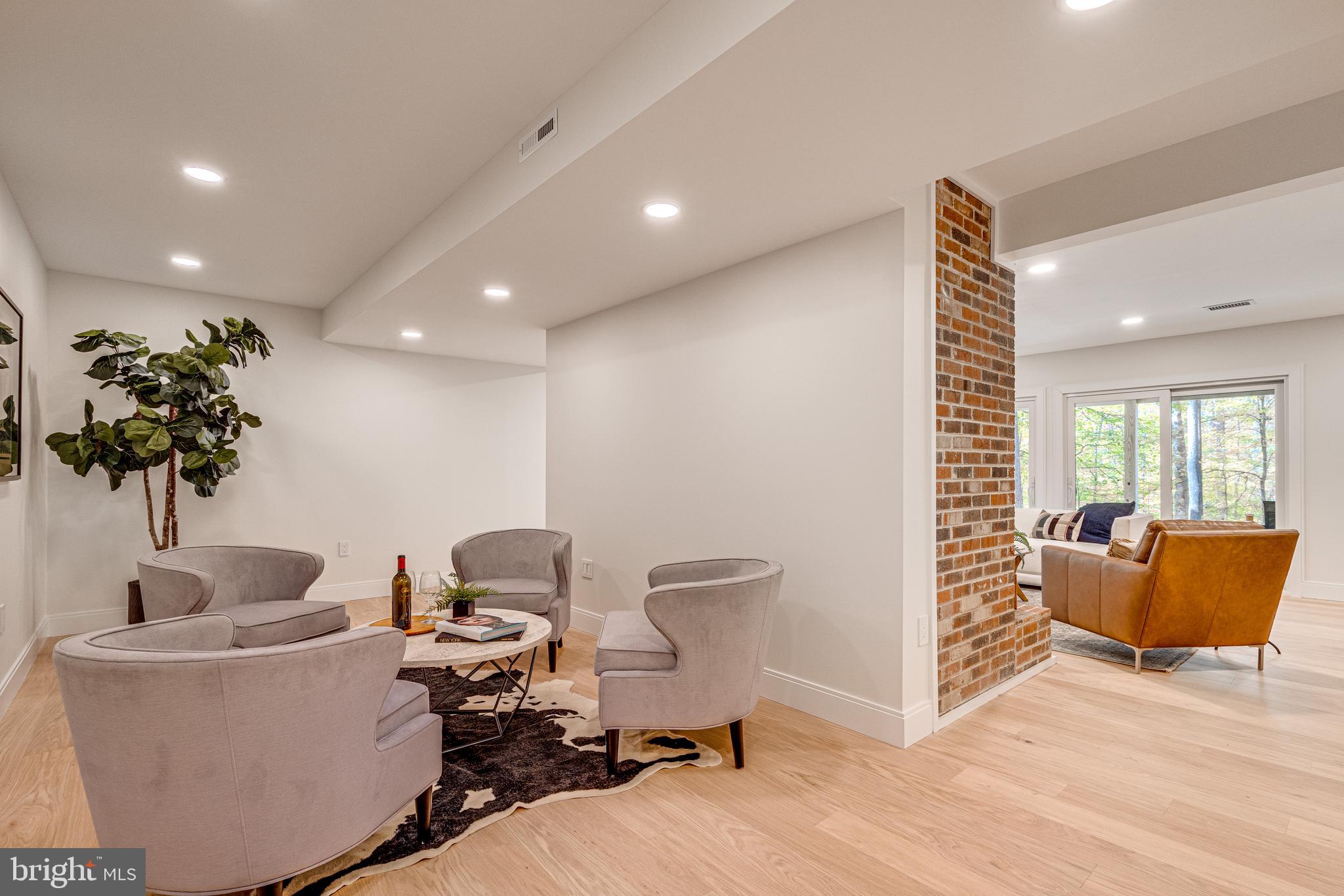 108 Interpromontory Road Great Falls, VA 22066 - Photo 64 of 93 a living room with furniture and a potted plant
