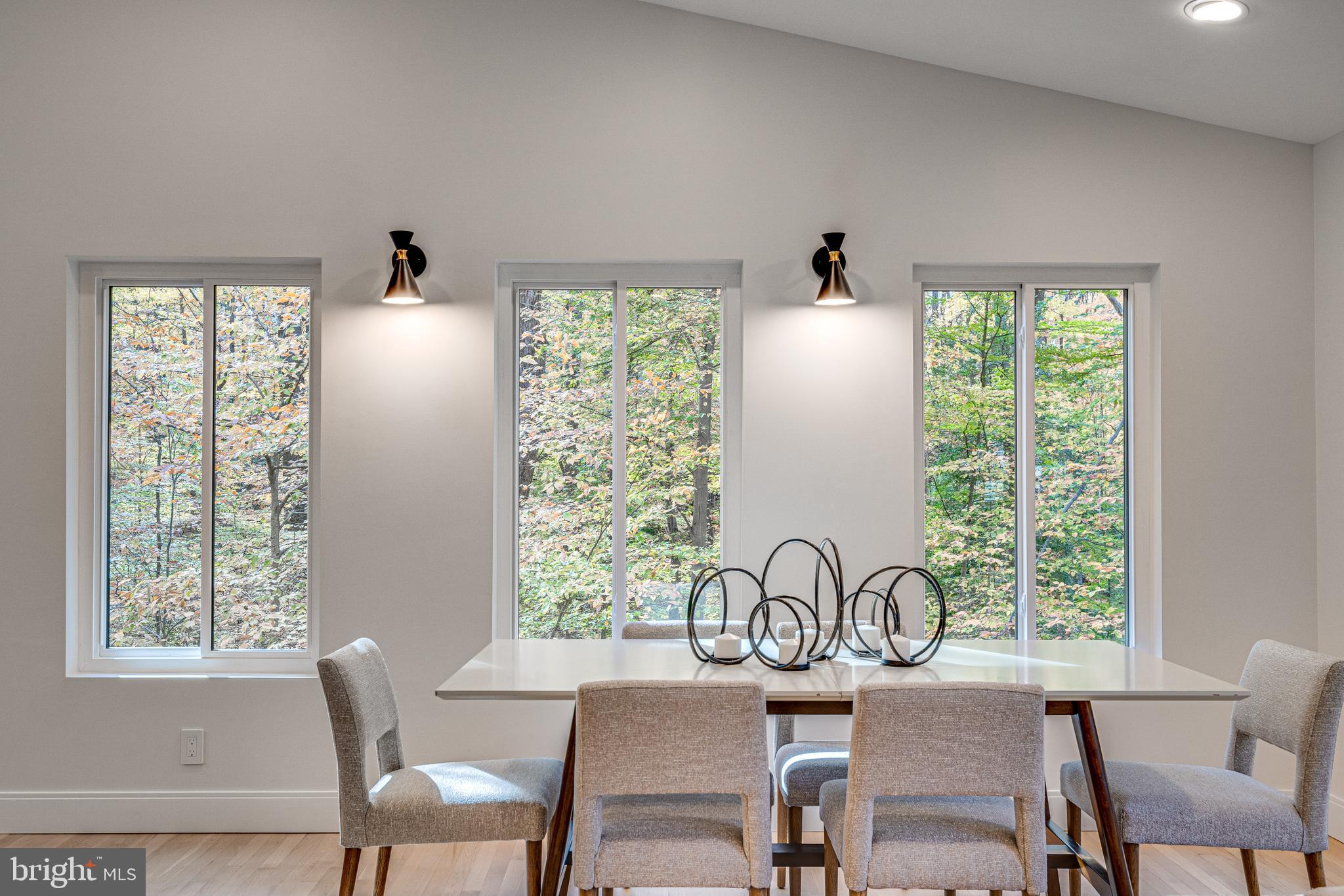 108 Interpromontory Road Great Falls, VA 22066 - Photo 9 of 93 a view of a dining room with furniture window and outside view
