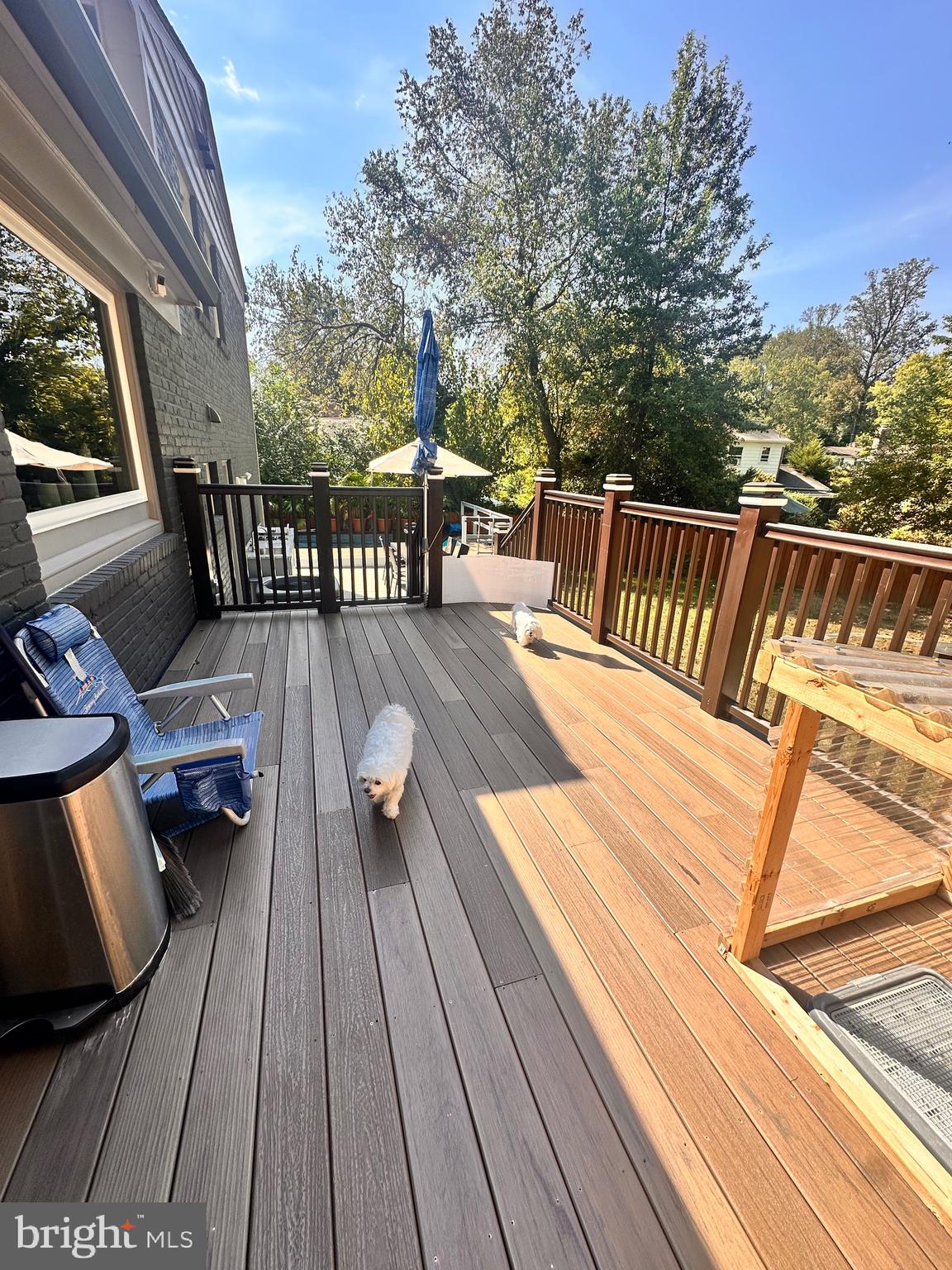 13304 Hathaway Drive Silver Spring, MD 20906 - Photo 27 of 59 a view of deck with two chairs and wooden floor