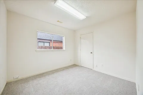 an empty room with a empty space