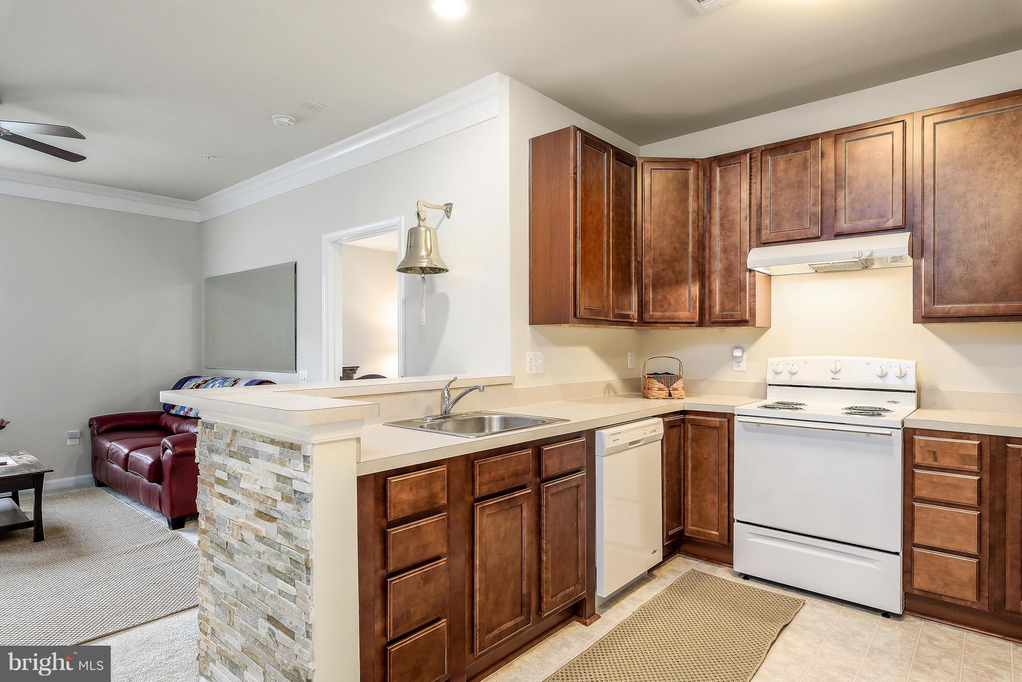 20650 Hope Spring Terrace, Unit 103 Ashburn, VA 20147 - Photo 8 of 30 a kitchen with a stove sink and cabinets