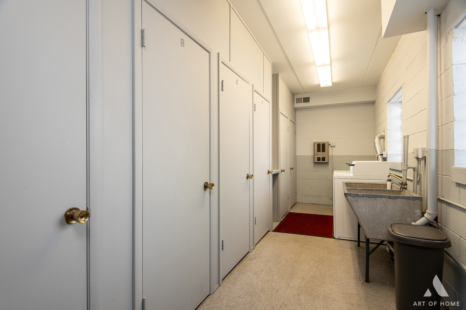 7922 South Pulaski Road Chicago, IL 60652 - Photo 53 of 96 a view of a bathroom with a sink and mirror