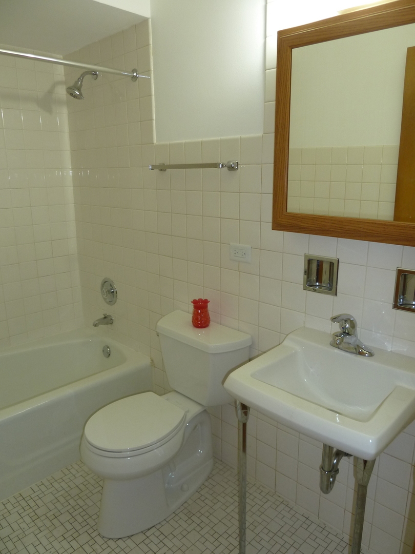7922 South Pulaski Road Chicago, IL 60652 - Photo 71 of 96 a bathroom with a sink a toilet and shower