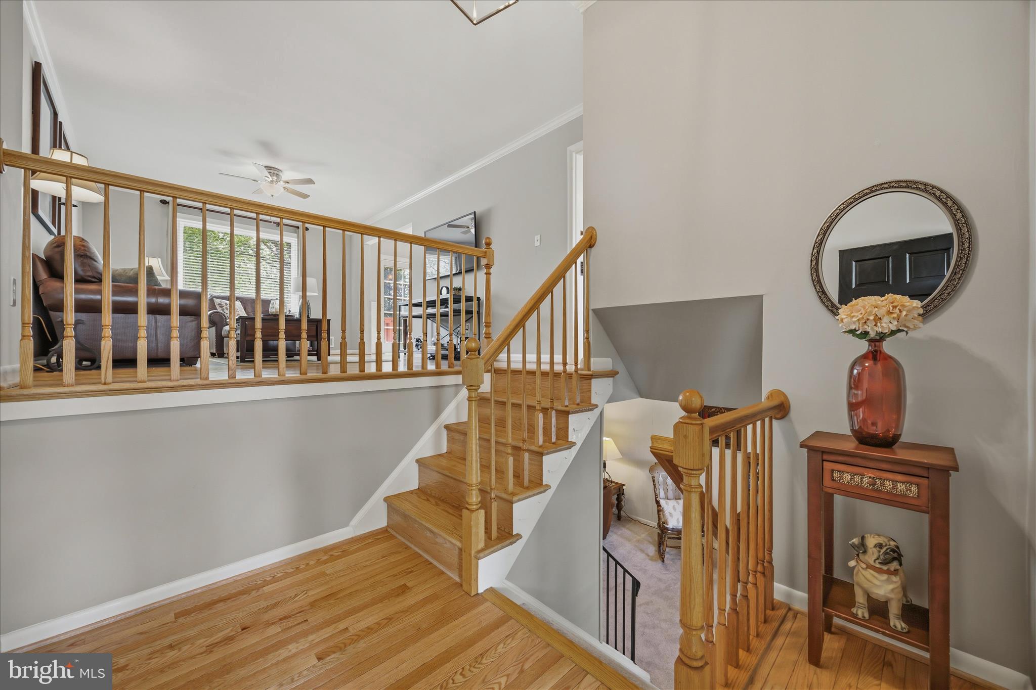 3204 Llewellyn Field Road Olney, MD 20832 - Photo 6 of 42 a view of entryway with wooden floor