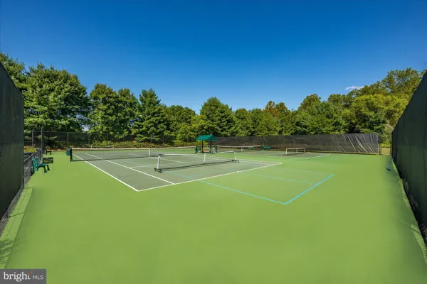 a view of a tennis court