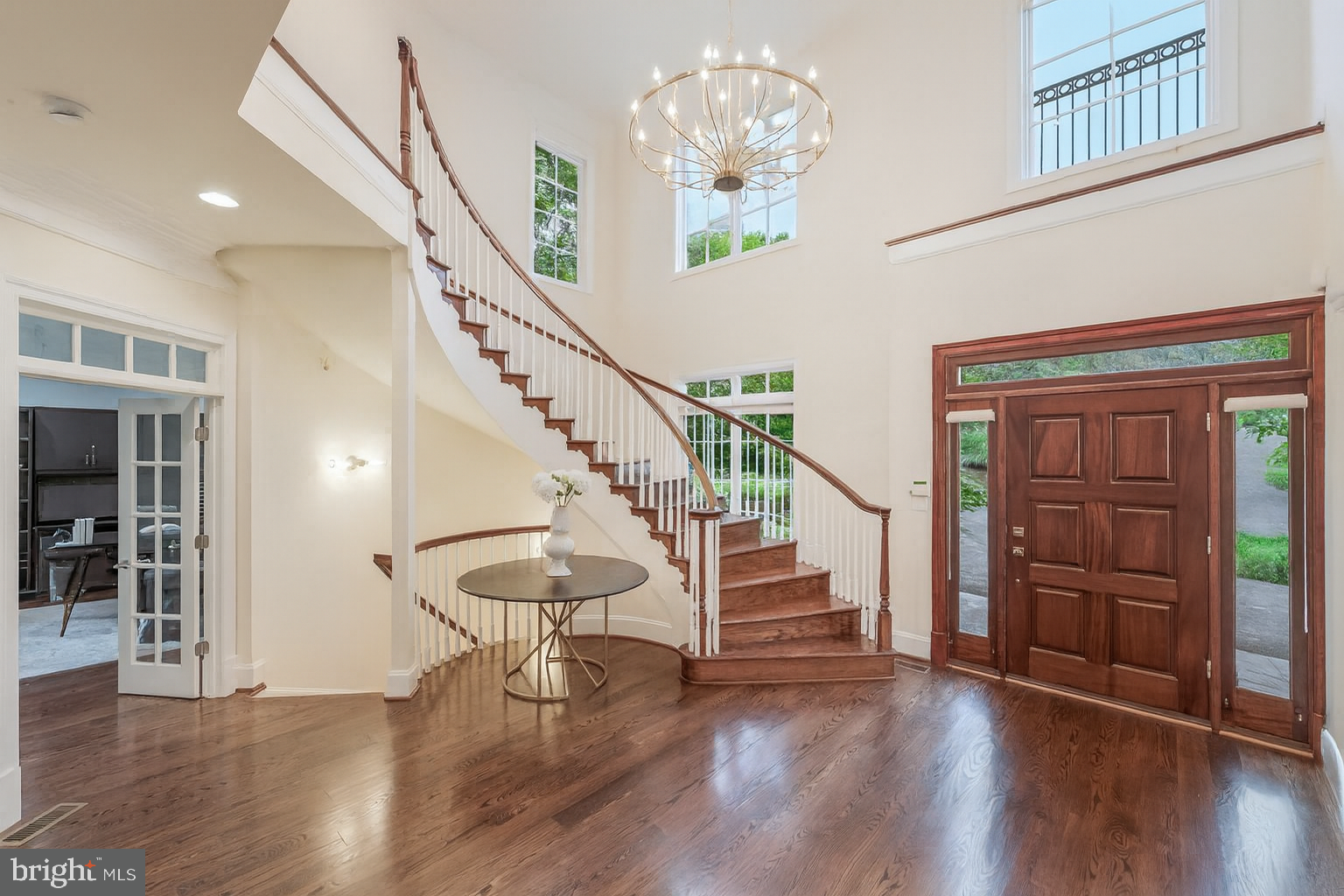 7020 Mountain Gate Drive Bethesda, MD 20817 - Photo 5 of 42 a view of entryway and hall with wooden floor
