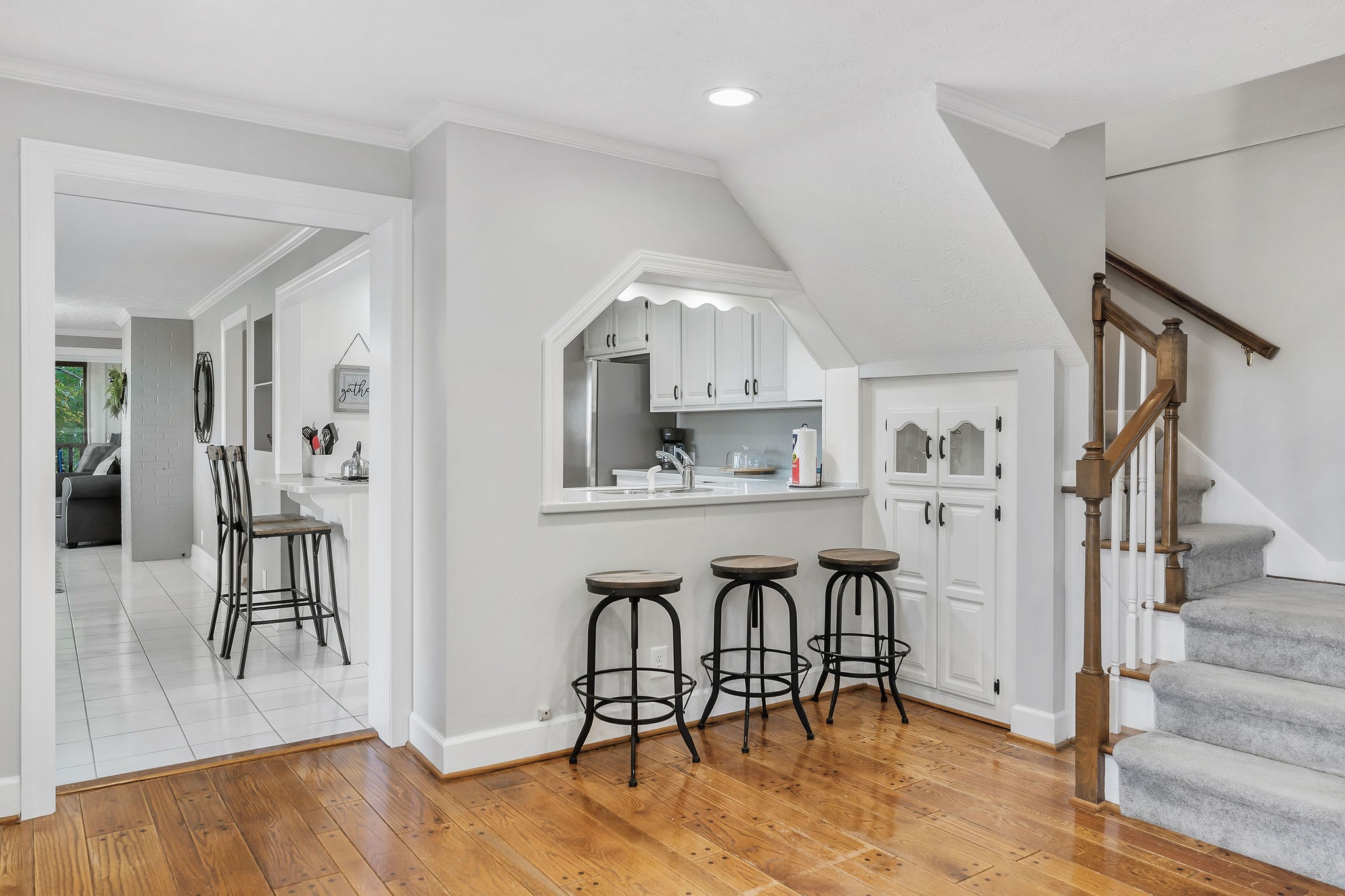 1824 Puckett Point Road Smithville, TN 37166 - Photo 7 of 53 a view of a kitchen with dining table and chairs
