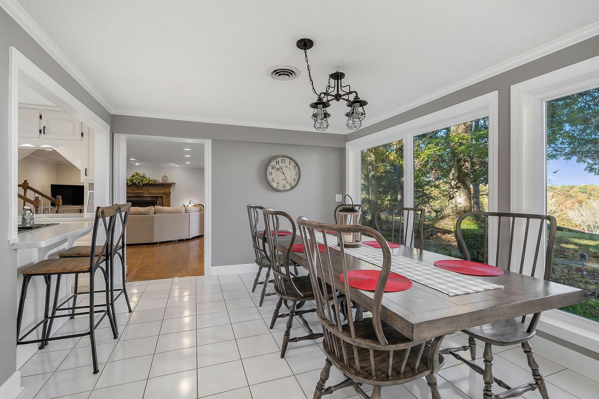1824 Puckett Point Road Smithville, TN 37166 - Photo 10 of 53 a view of a dining room with furniture window and outside view