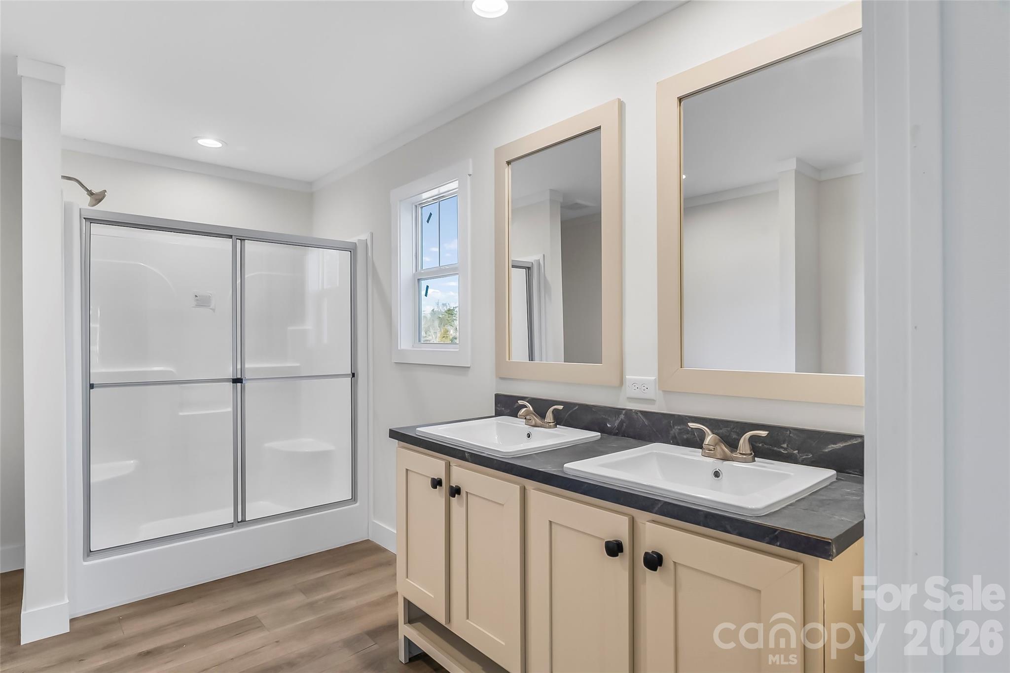 1710 Hudlow Road Forest City, NC 28043 - Photo 15 of 23 a bathroom with a sink and a mirror