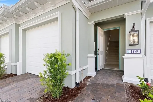 a view of a entryway door of the house