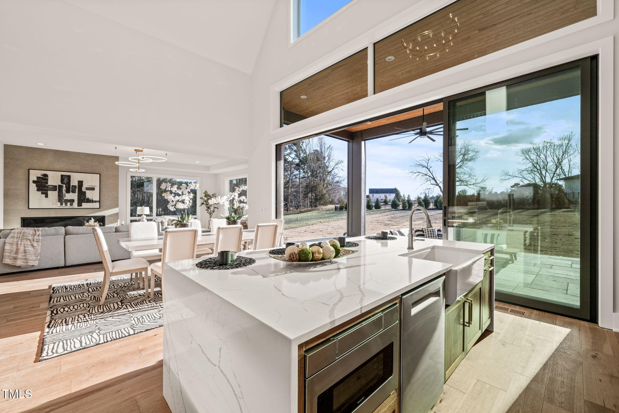 9009 Meadow Pointe Court Wake Forest, NC 27587 - Photo 23 of 76 a dining table with large window
