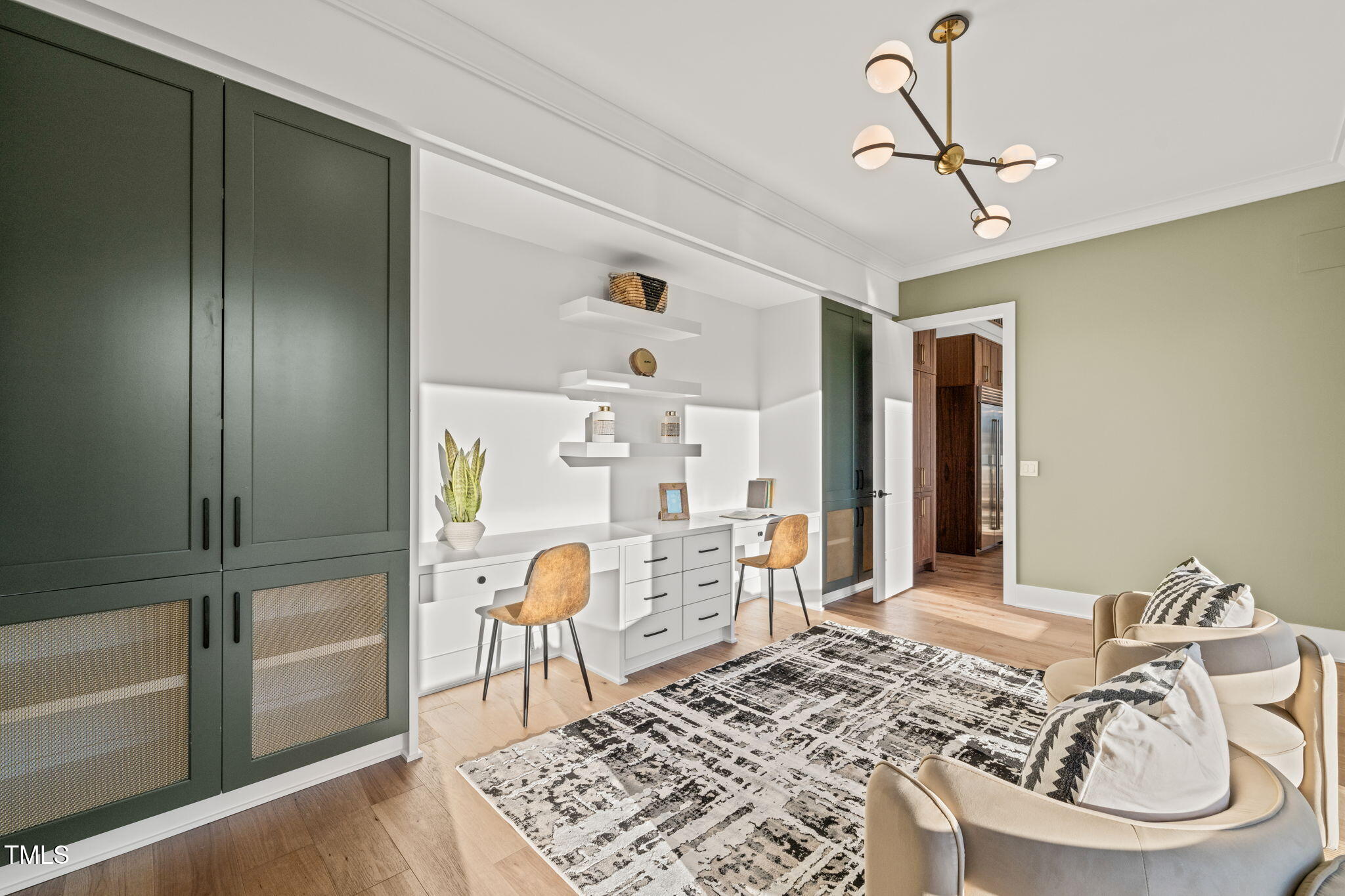 9009 Meadow Pointe Court Wake Forest, NC 27587 - Photo 33 of 76 a very nice looking dining room with a table and chairs