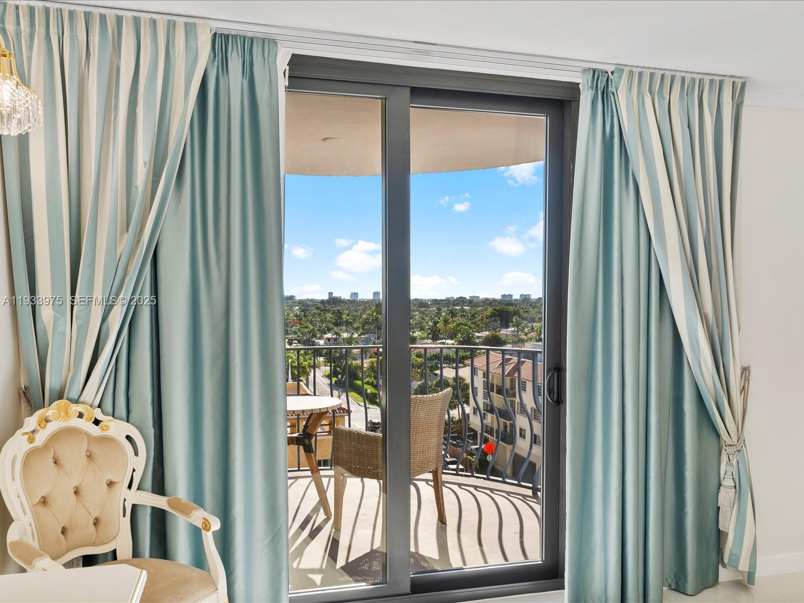 8877 Collins Avenue, Unit 704 Surfside, FL 33154 - Photo 25 of 39 a view of a porch