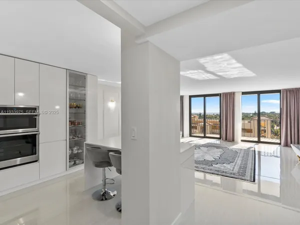 a bathroom with a tub and a sink