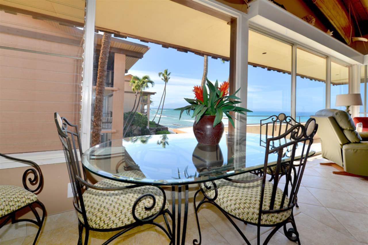 3741 Lower Honoapiilani Road, Unit 301 Lahaina, HI 96761 - Photo 5 of 18 a view of an outdoor seating