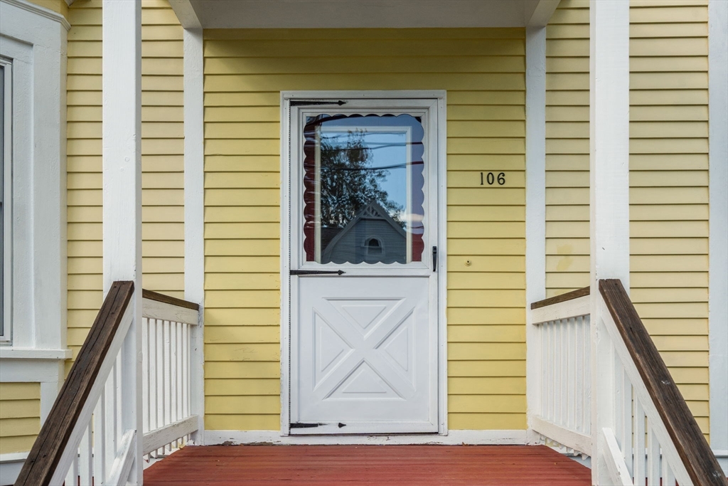 106 Norfolk Avenue Swampscott, MA 01907 - Photo 3 of 26 a view of a entryway door of the house