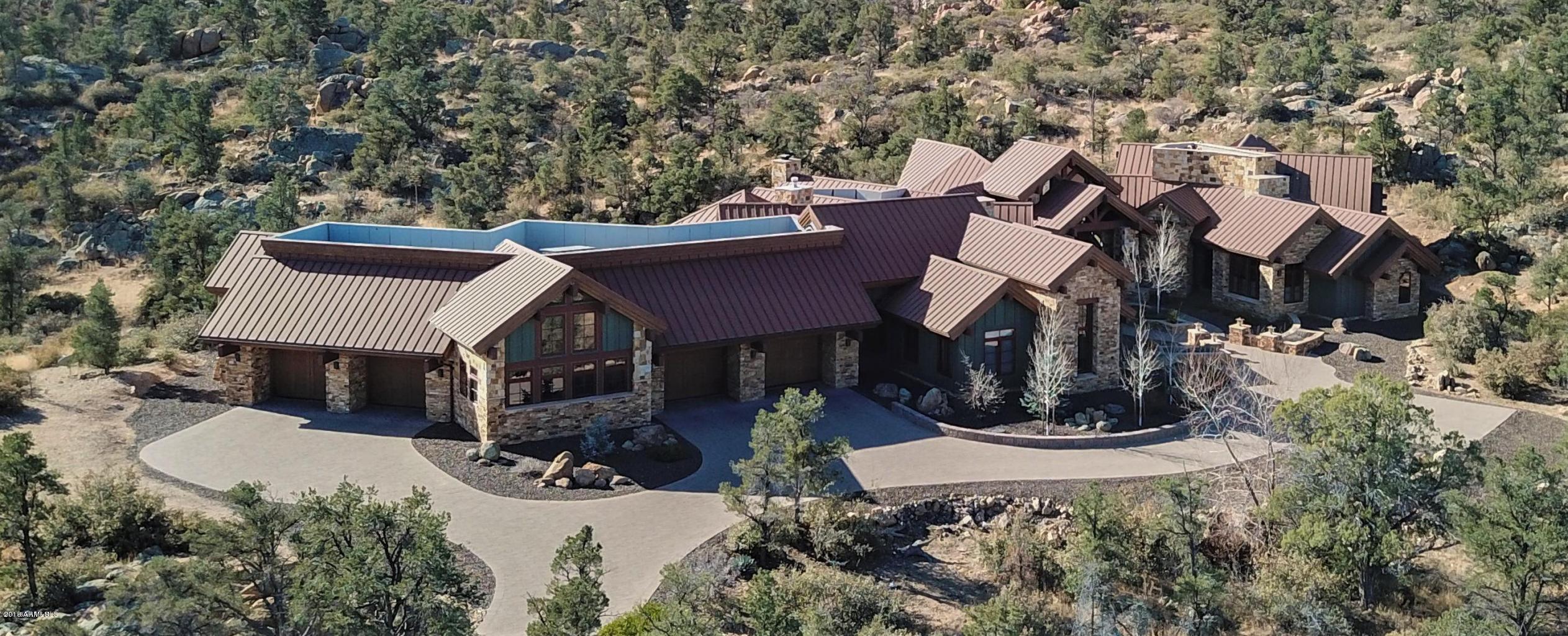 4665 Phantom Hill Road Prescott, AZ 86305 - Photo 1 of 60 An Aerial Front View