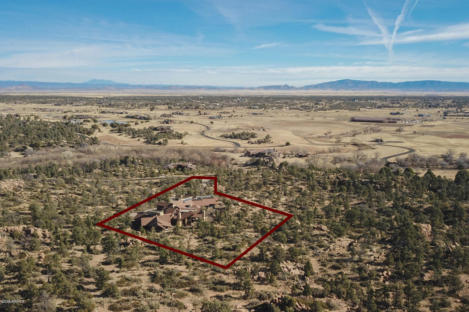 4665 Phantom Hill Road Prescott, AZ 86305 - Photo 12 of 60 Parcel Aerial View