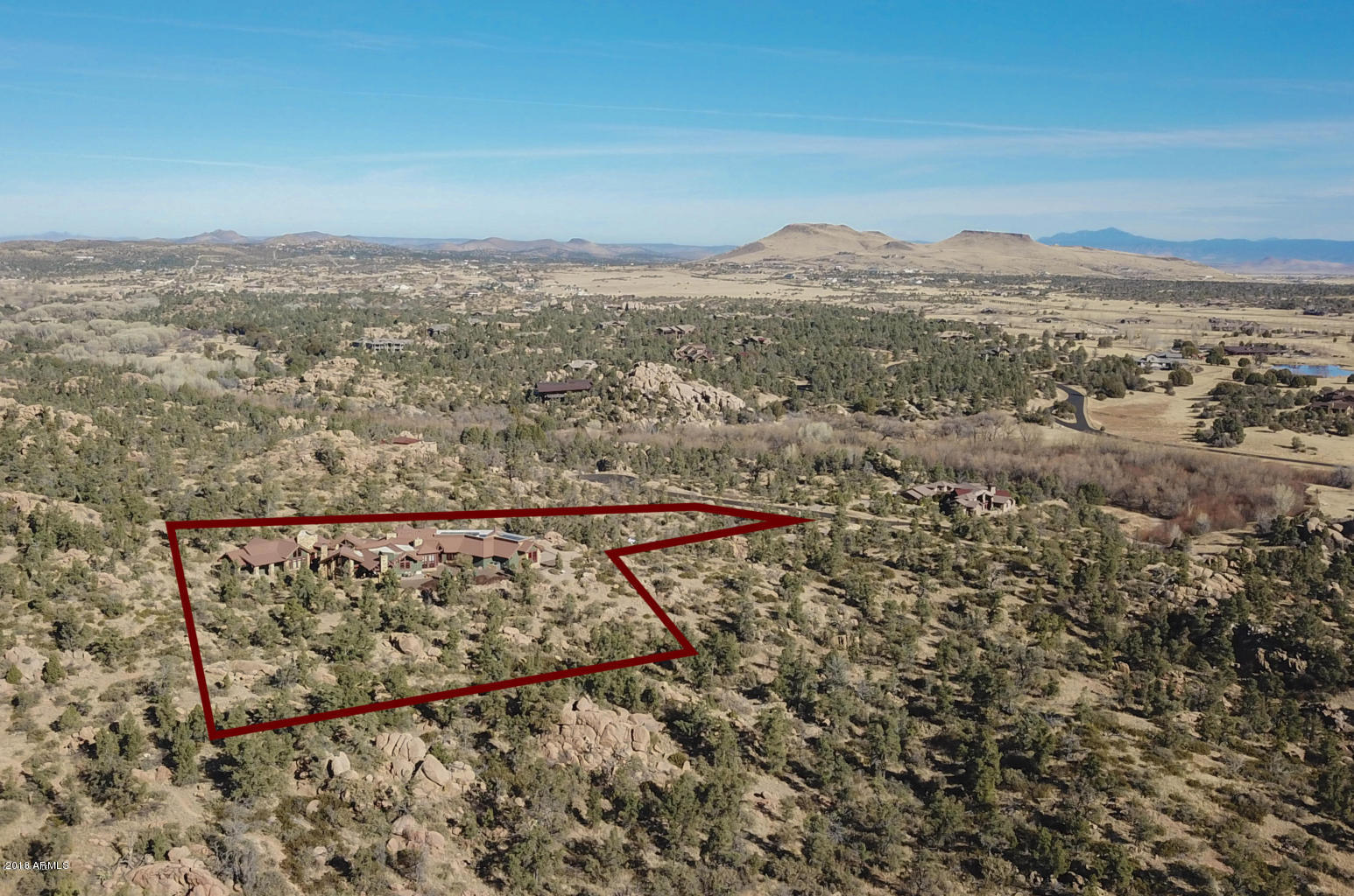 4665 Phantom Hill Road Prescott, AZ 86305 - Photo 13 of 60 Parcel Aerial View