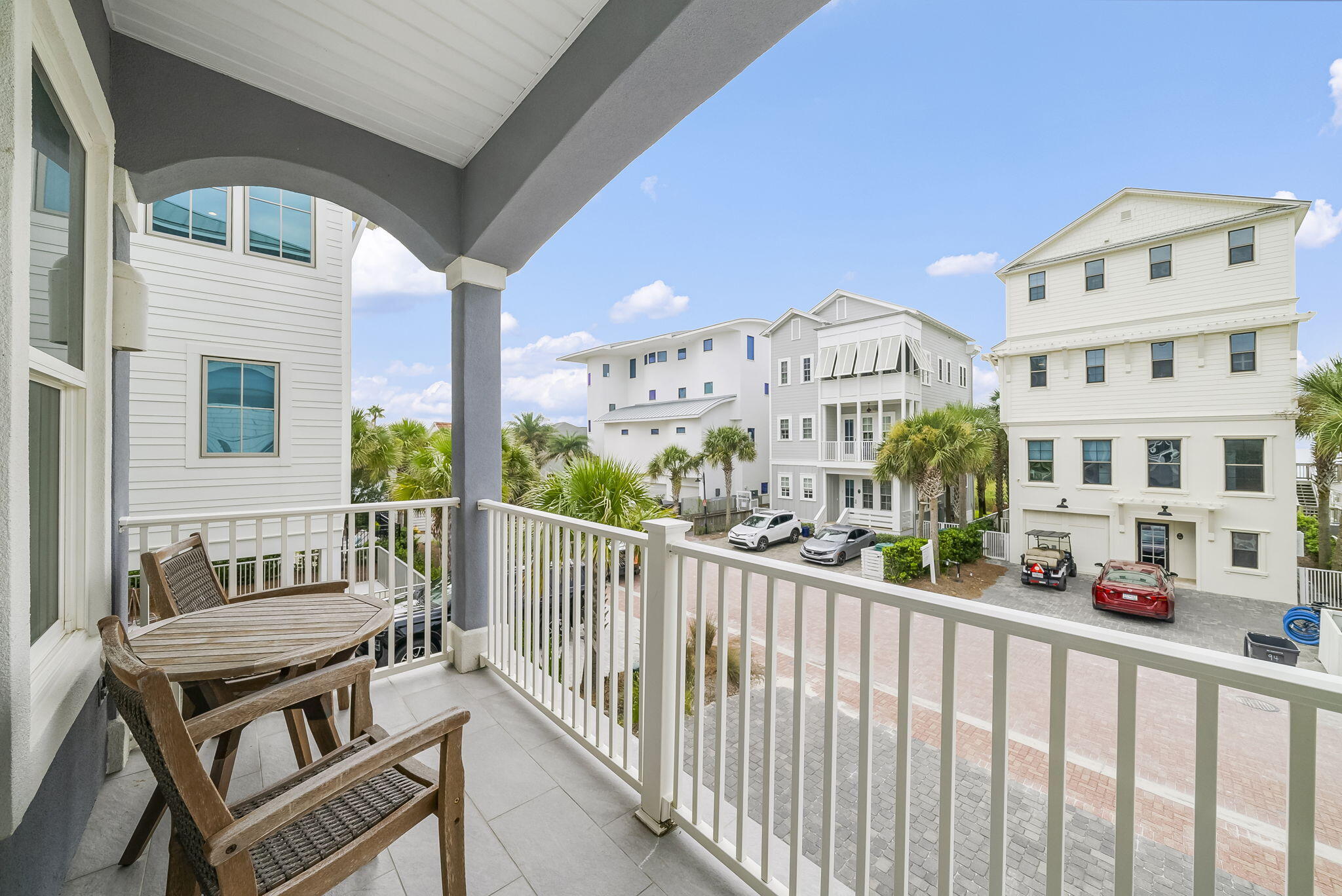 93 Emerald Cove Lane North Inlet Beach, FL 32461 - Photo 23 of 68 a view of a building from a balcony