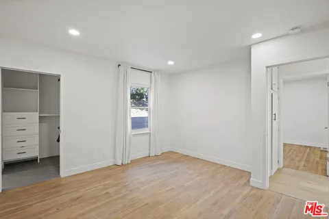 wooden floor in an empty room