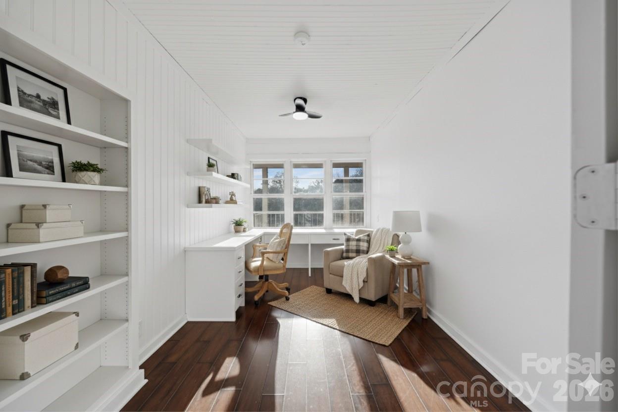 915 Airport Road Shelby, NC 28150 - Photo 15 of 37 a view of a workspace with furniture and a window