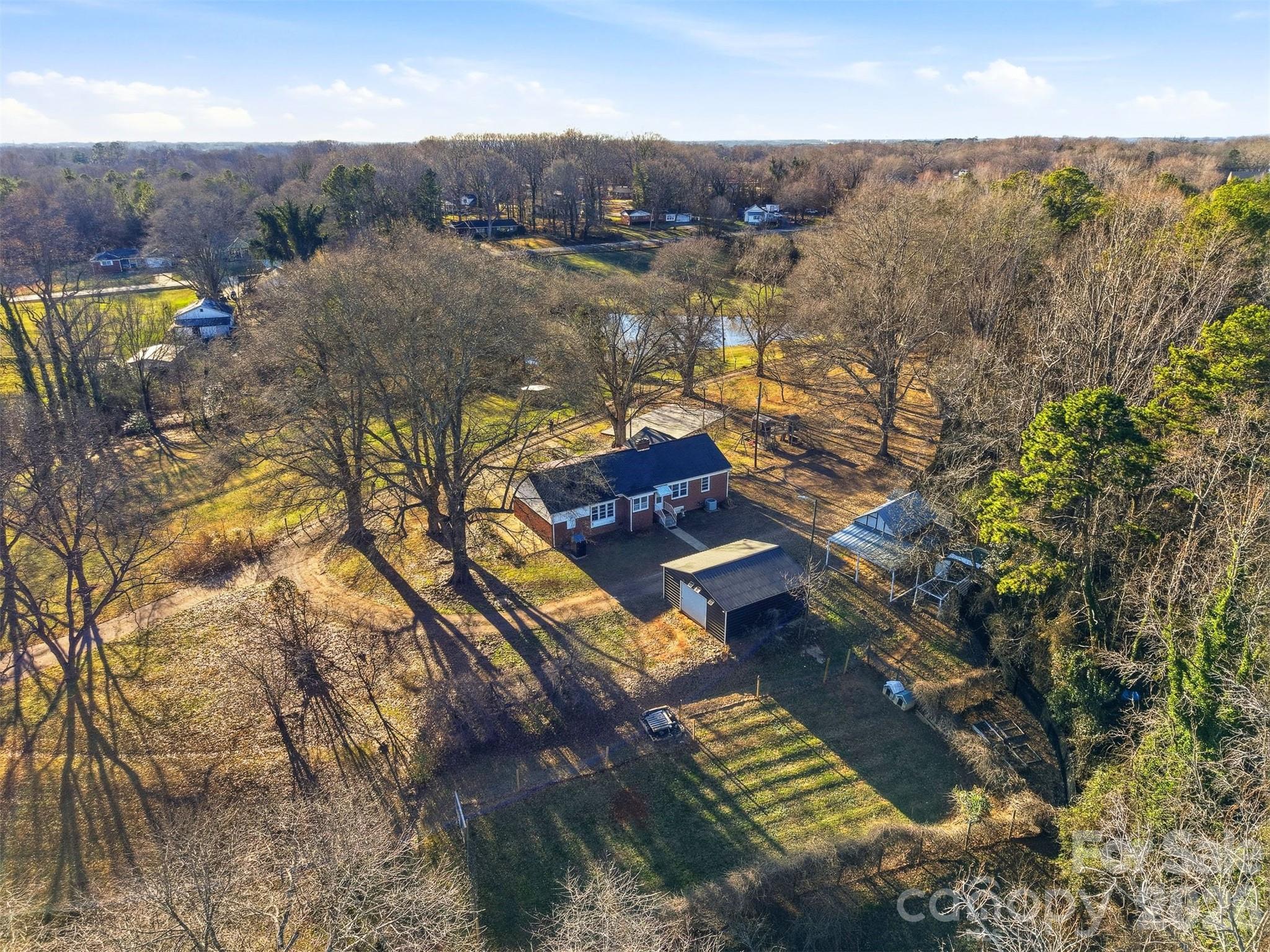 915 Airport Road Shelby, NC 28150 - Photo 35 of 37 a view of a lake in middle of the town