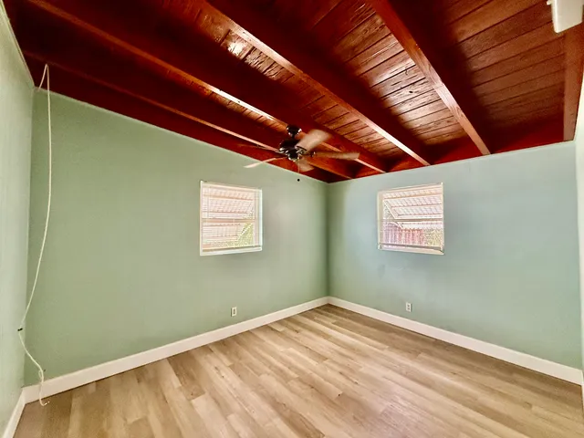 a view of empty room