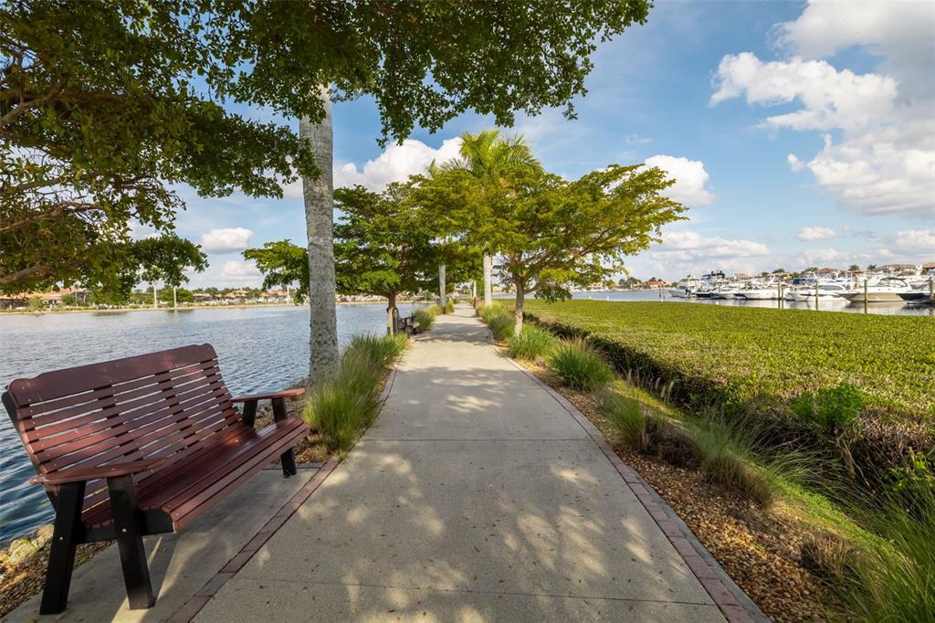 610 Riviera Dunes Way, Unit 503 Palmetto, FL 34221 - Photo 51 of 58 a view of a yard with furniture