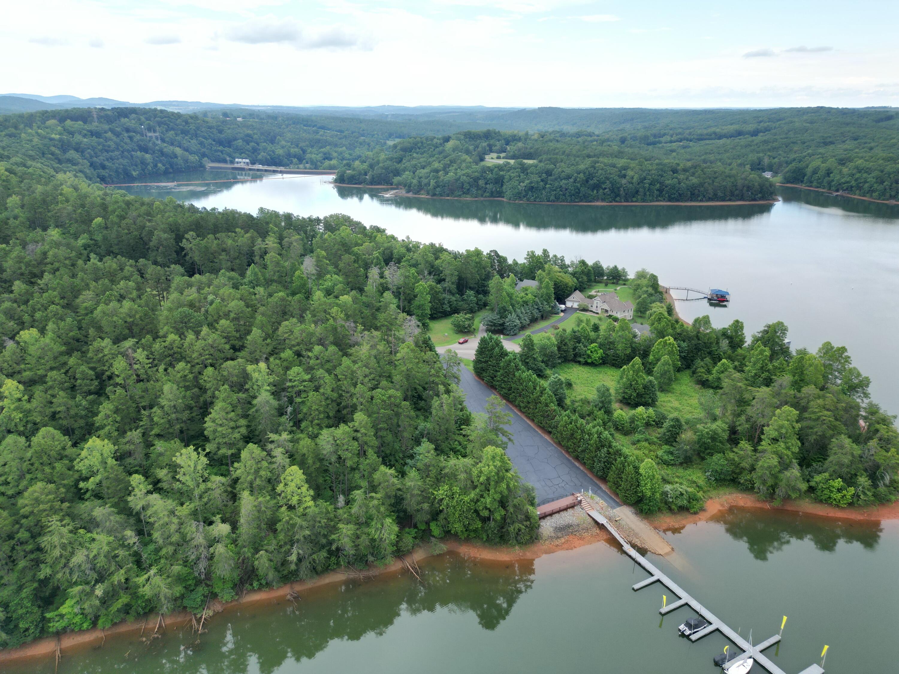 Lot 332 Bay View Road Lynch Station, VA 24571 - Photo 7 of 10 an aerial view of residential houses with outdoor space and lake view
