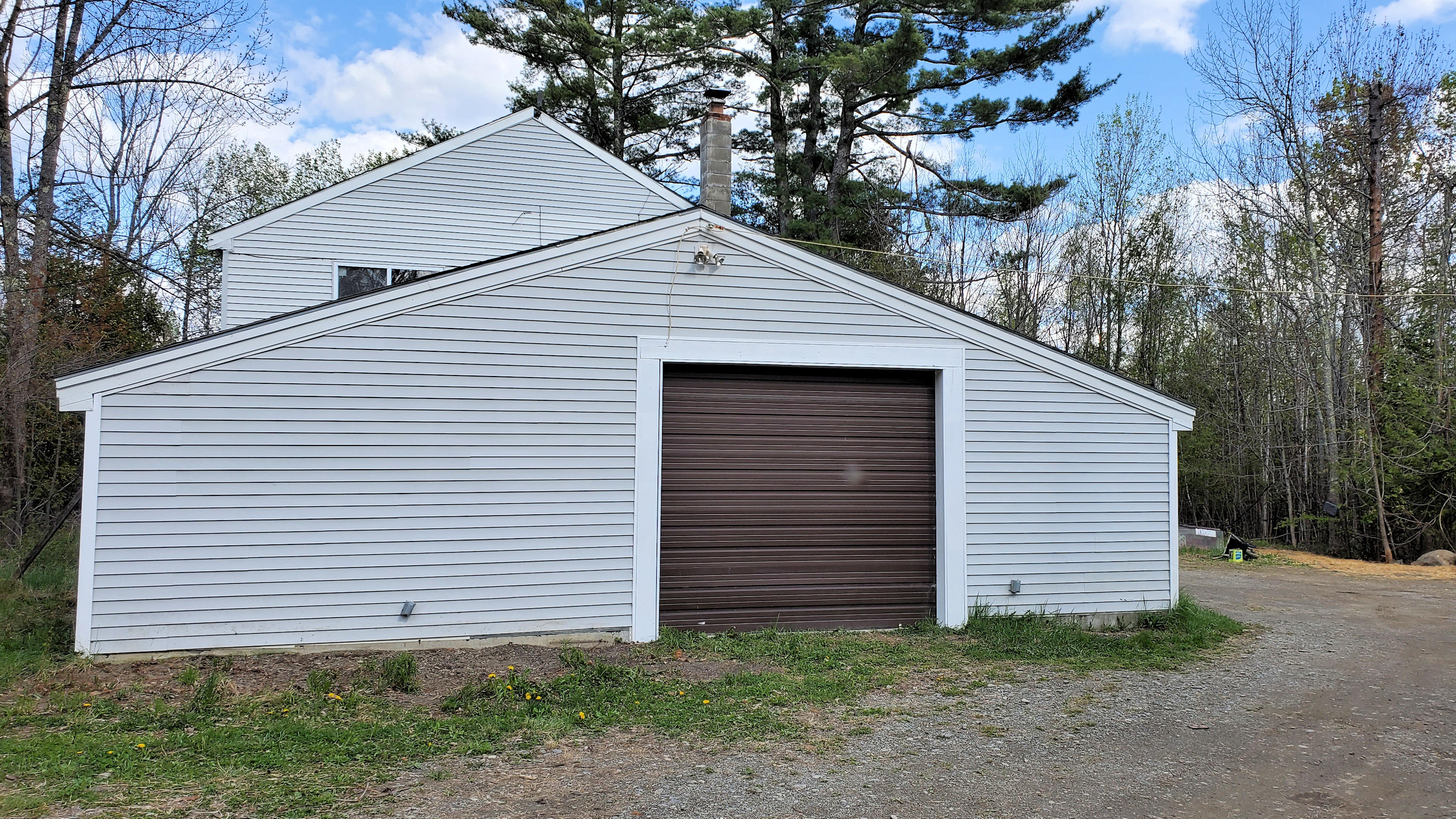 646 Mudgett Road Levant, ME 04456 - Photo 19 of 35 091-garagedoor