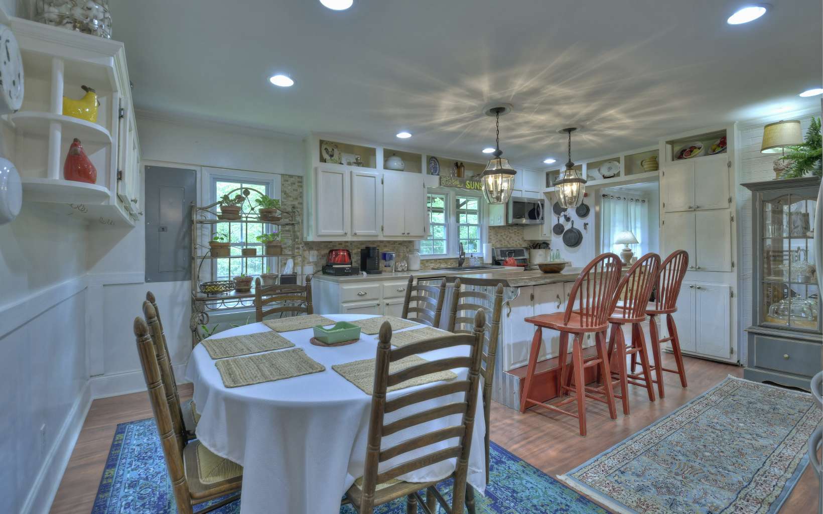 920 Tennis Court Road Blue Ridge, GA 30513 - Photo 6 of 56 a view of a dining room with furniture