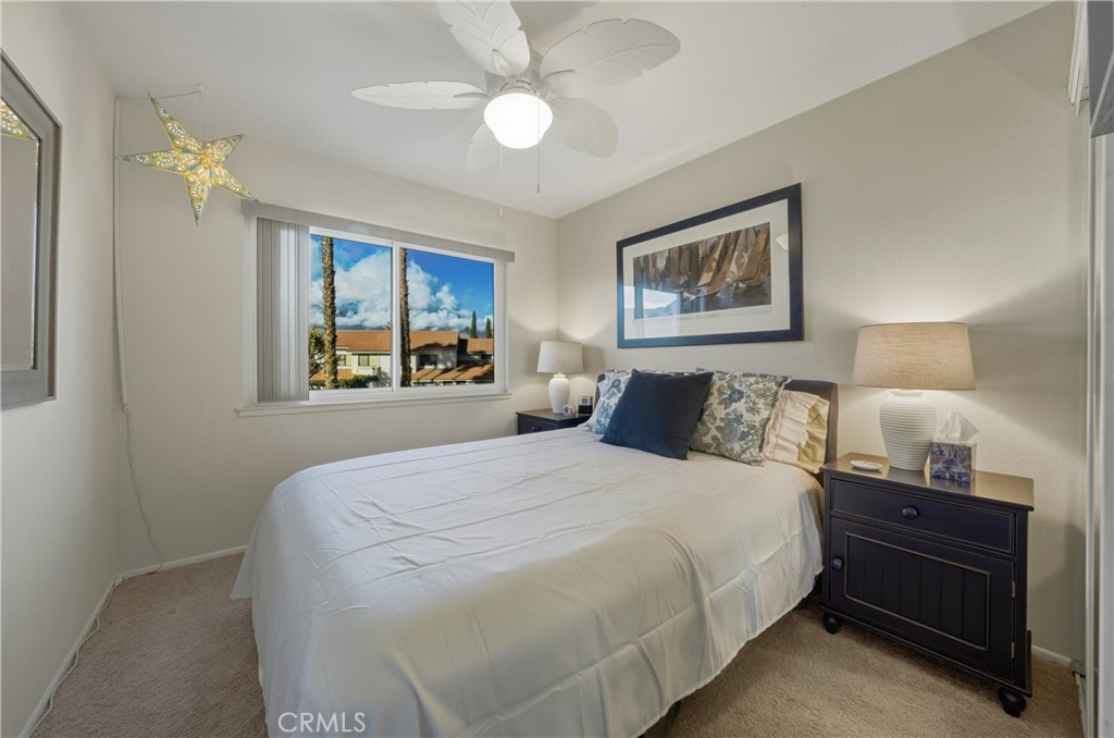 6147 Arroyo Road, Unit 4 Palm Springs, CA 92264 - Photo 21 of 31 Third upstairs bedroom with mountain and pool views