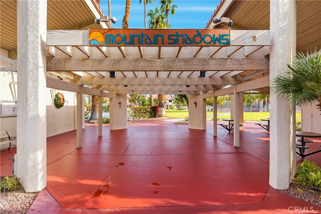 6147 Arroyo Road, Unit 4 Palm Springs, CA 92264 - Photo 28 of 31 Community pavilion