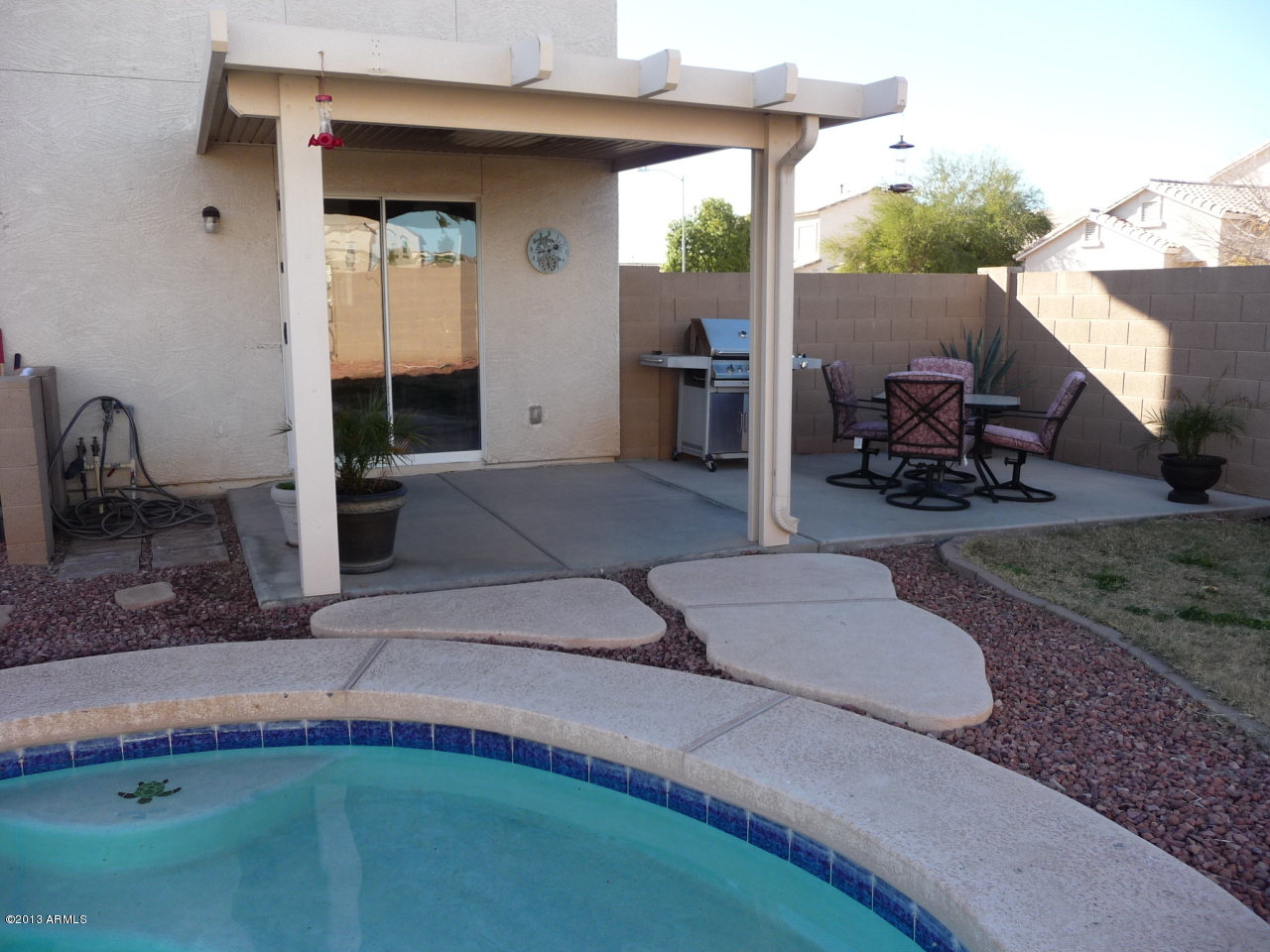 13286 West Redfield Road Surprise, AZ 85379 - Photo 14 of 17 Pool, Patio Area View 2