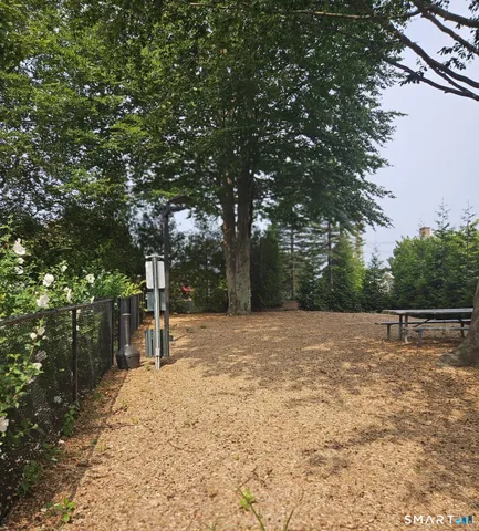 a view of outdoor space with trees