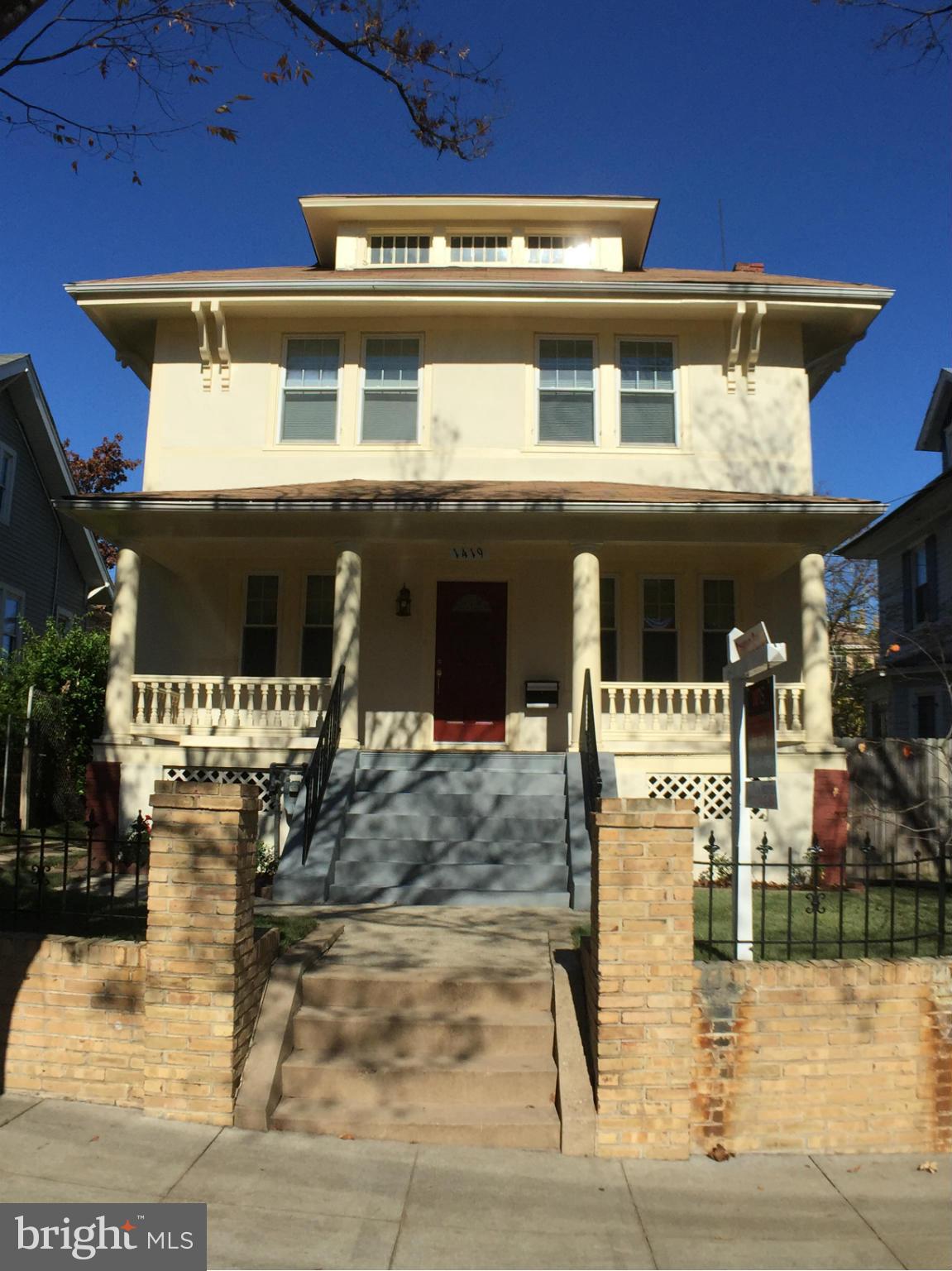 1419 Decatur Street Northwest Washington, DC 20011 - Photo 1 of 29 Exterior (Front)