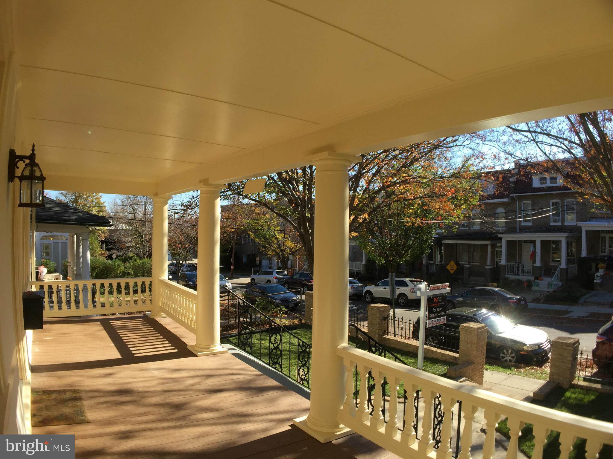1419 Decatur Street Northwest Washington, DC 20011 - Photo 2 of 29 Front Porch View