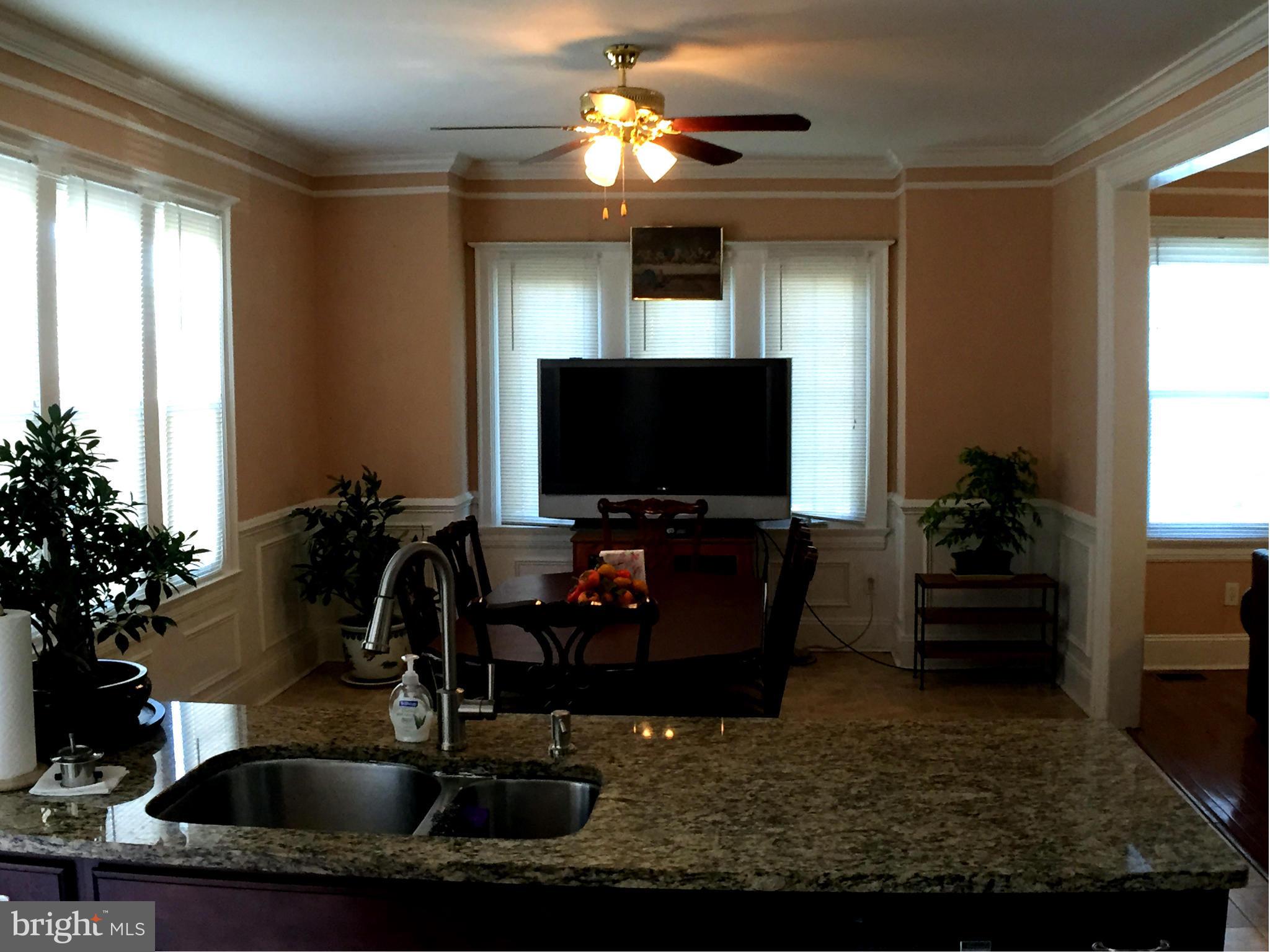 1419 Decatur Street Northwest Washington, DC 20011 - Photo 11 of 29 Dining Room View from Kitchen