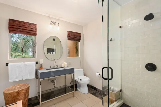 a view of a couches in a patio