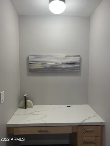 a close view of closet