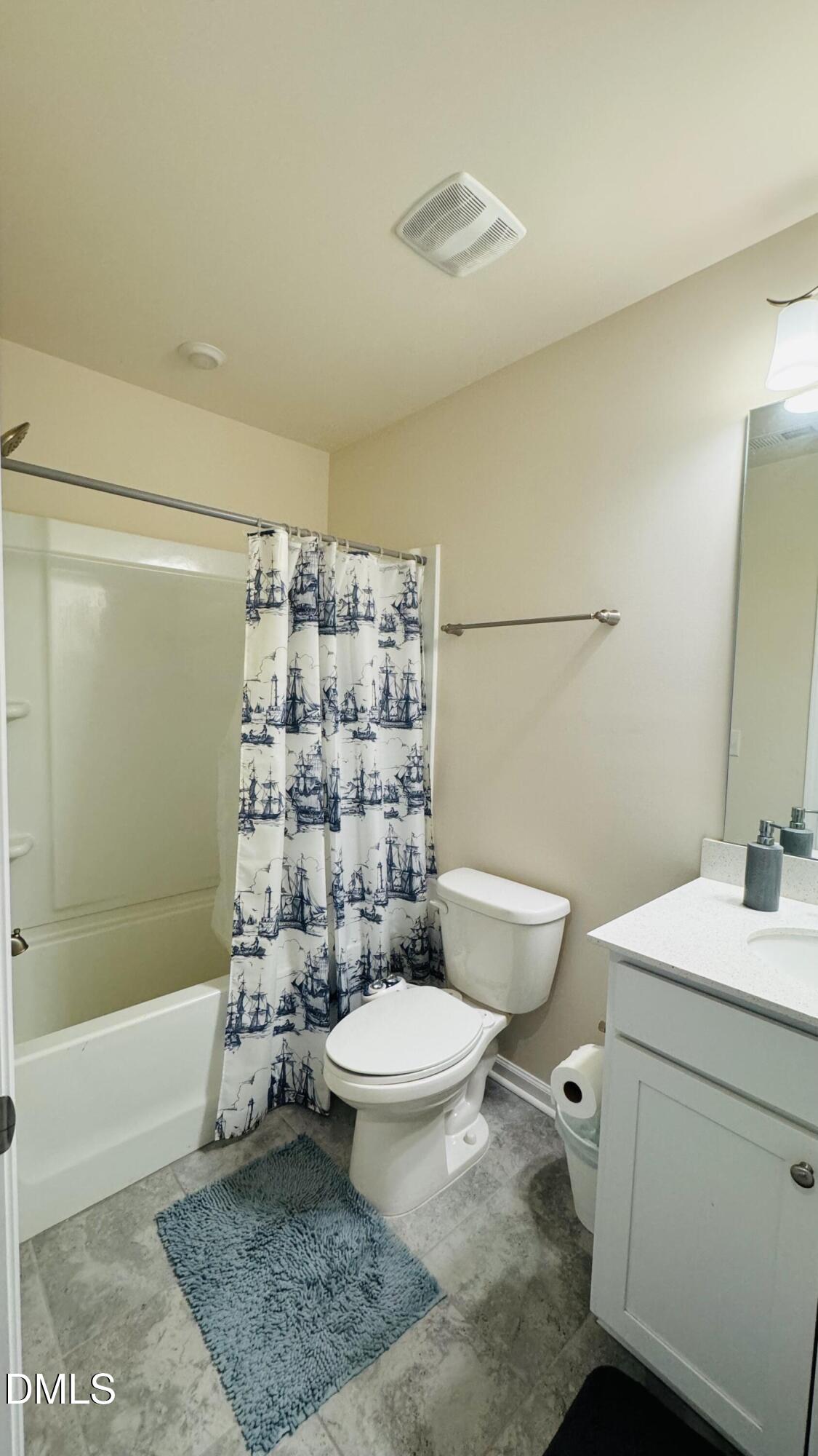 4218 Congleton Place Durham, NC 27703 - Photo 11 of 19 a bathroom with a sink toilet and shower