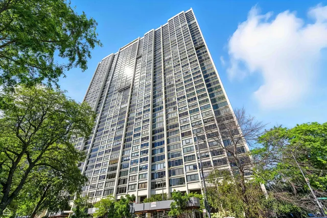 front view of a tall building