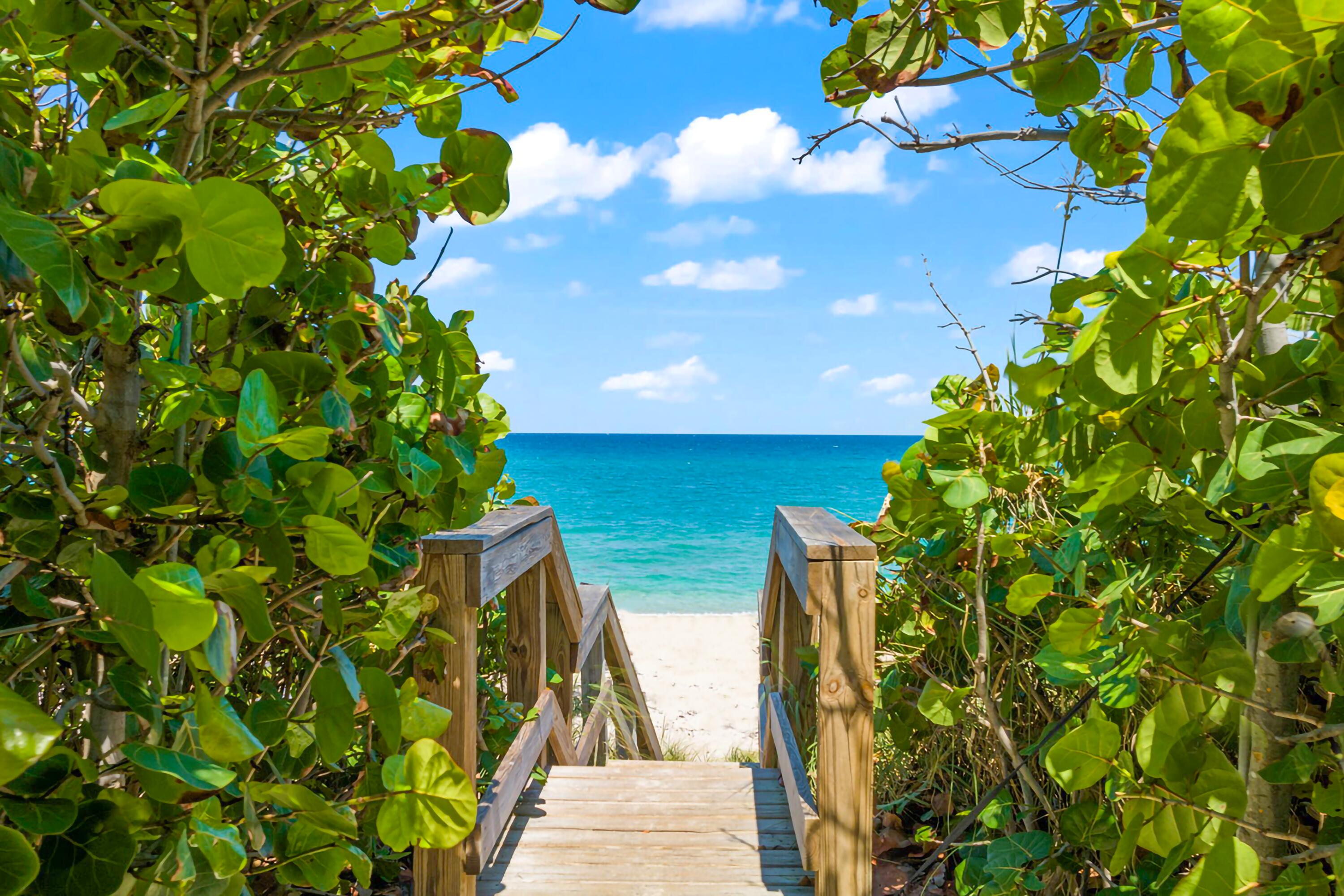 22 Hudson Avenue Ocean Ridge, FL 33435 - Photo 5 of 8 Beach Access Boardwalk
