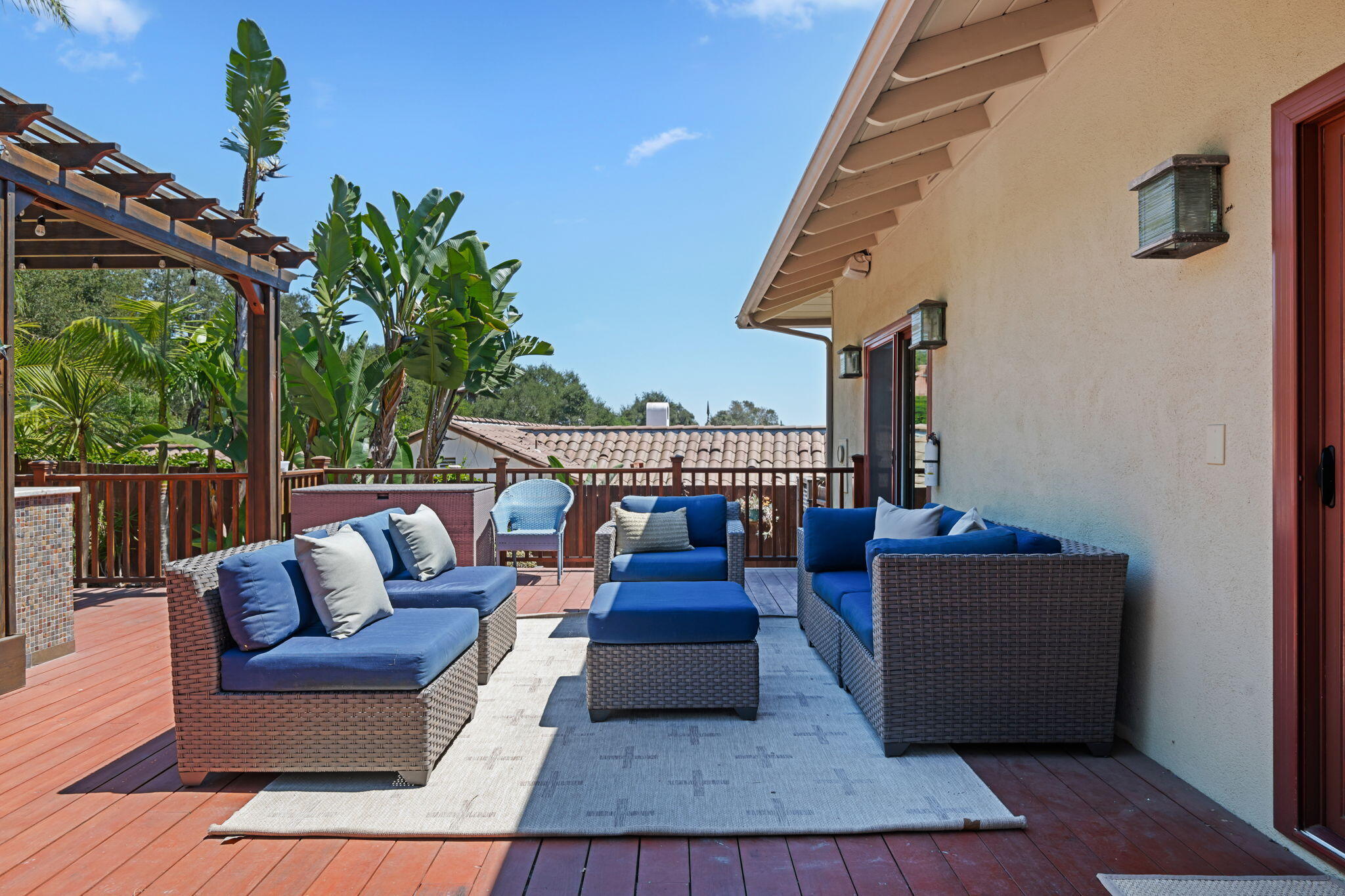 1428 Manitou Road Santa Barbara, CA 93105 - Photo 28 of 59 Back Yard Deck