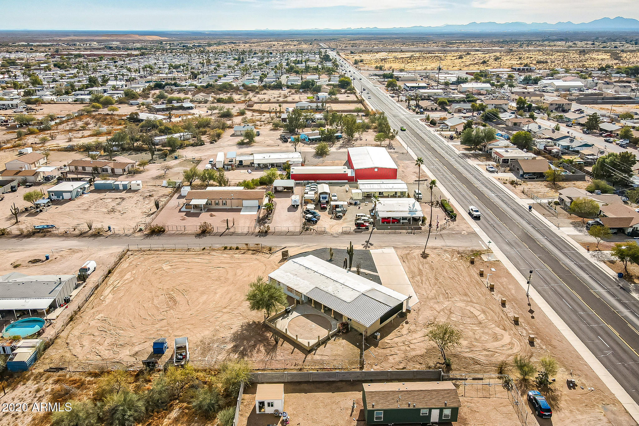 1835 South Idaho Road Apache Junction, AZ 85119 - Photo 39 of 46 Idaho - Aerial-3